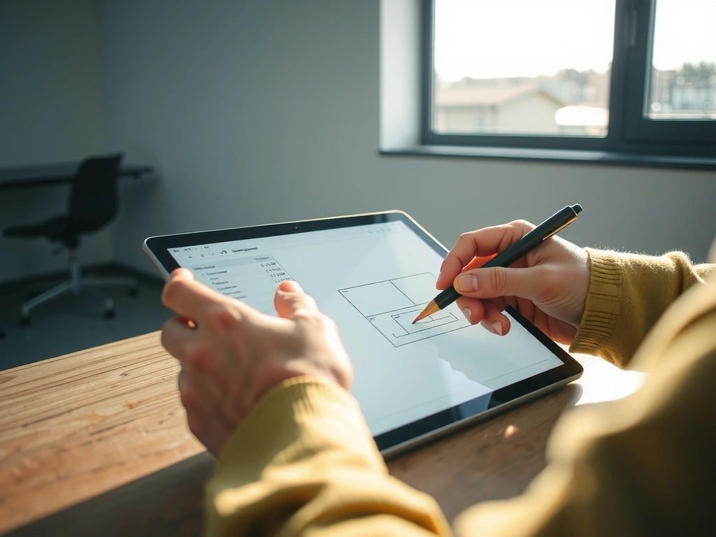 Estudio de diseño trabajando en prototipos