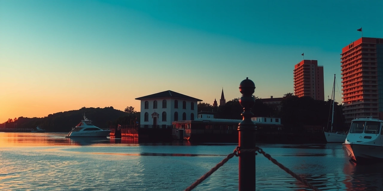 Barranquilla al atardecer