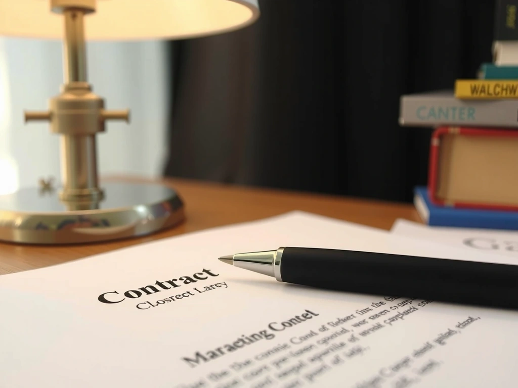 Firmado de un acuerdo